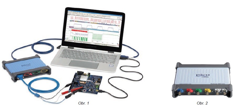 USB osciloskopy Pico Technology